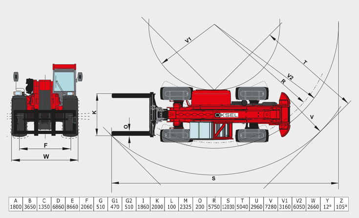 Manitou mht 10210l zdjęcie 3